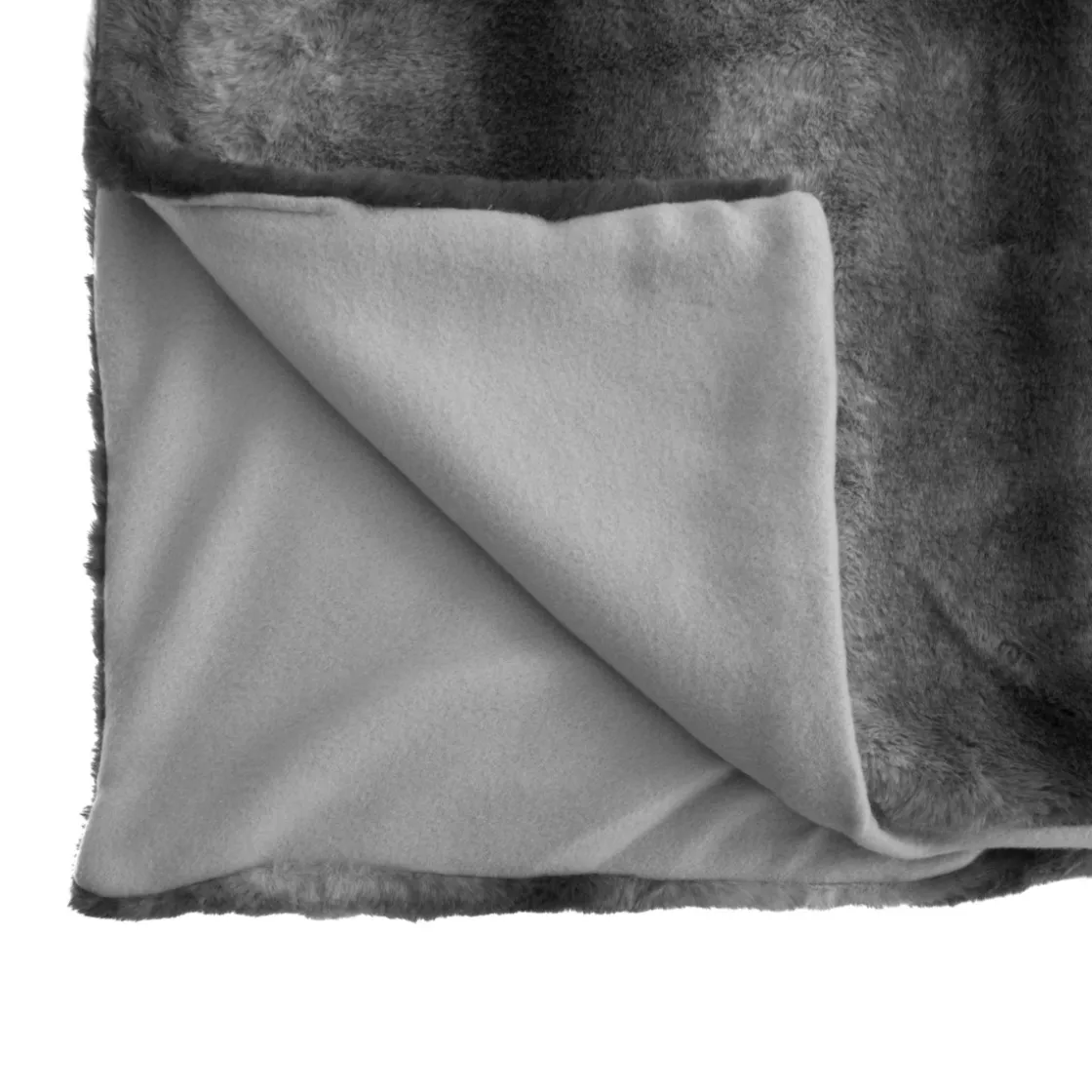 ATMOSPHERA Plaid "Grizzli" fausse fourrure Best