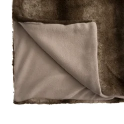 ATMOSPHERA Plaid "Grizzli" fausse fourrure Discount