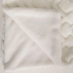 ATMOSPHERA Plaid "Mara" fausse fourrure Clearance