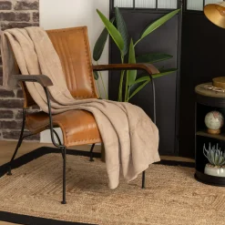 ATMOSPHERA Plaid microfibre Discount