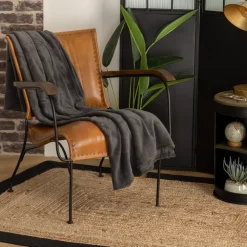 ATMOSPHERA Plaid microfibre Outlet