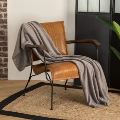 ATMOSPHERA Plaid microfibre Outlet