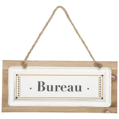 ATMOSPHERA Plaque de porte bois Online