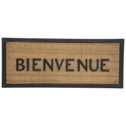 ATMOSPHERA Plaque de porte bois "Javier"