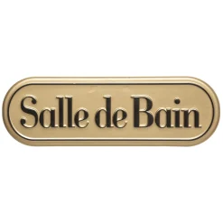 ATMOSPHERA Plaque de porte métal 