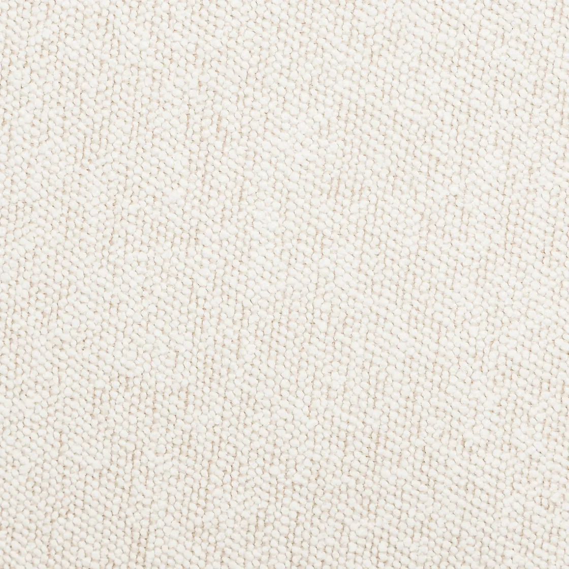 ATMOSPHERA Pouf galet bouclette "Estria" New