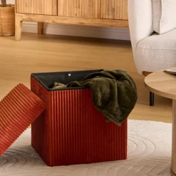 ATMOSPHERA Pouf pliant "Arum" Hot