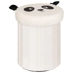 ATMOSPHERA Pouf-coffre enfant Panda "Andy" New
