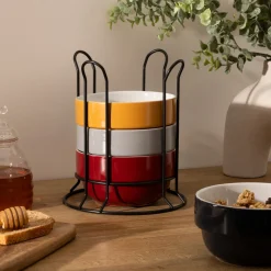 ATMOSPHERA Rack 4 bols "Colorama" Discount