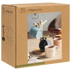 ATMOSPHERA Rack 4 mugs 