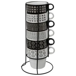 ATMOSPHERA Rack 6 mugs "Ethnik" Online