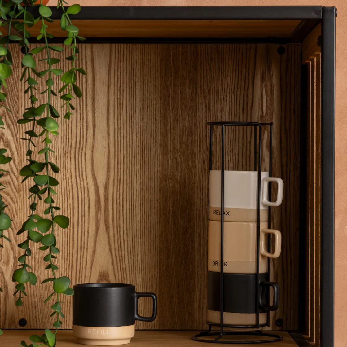 ATMOSPHERA Rack 4 mugs "Luca"