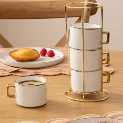 ATMOSPHERA Rack 4 mugs "Sublima" Clearance