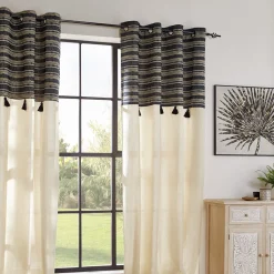 ATMOSPHERA Rideau "Delhi", motifs jacquard Best