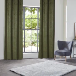 ATMOSPHERA Rideau occultant effet velours "Fujo" Discount