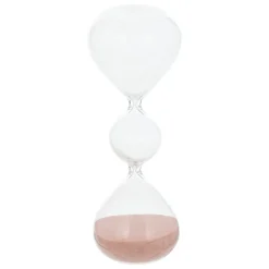 ATMOSPHERA Sablier en verre "Wavy bliss"