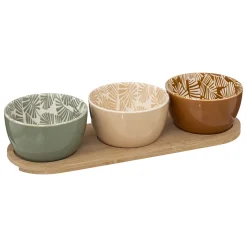 ATMOSPHERA Service apéritif 4 pièces "Dolce Riviera" Hot