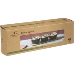 ATMOSPHERA Service apéritif 4 pièces