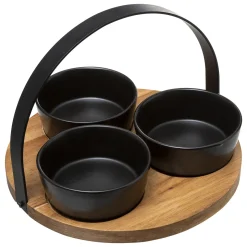 ATMOSPHERA Service apéritif 4 pièces "Wild forest" Outlet