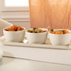 ATMOSPHERA Set apéritif 4 pièces 