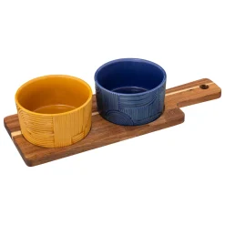 ATMOSPHERA Set apéritif 3 pièces "Soleya" Discount