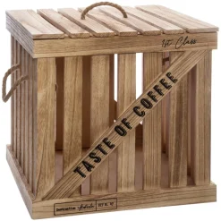 ATMOSPHERA Set de 3 boîtes cagettes 