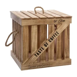 ATMOSPHERA Set de 3 boîtes cagettes 