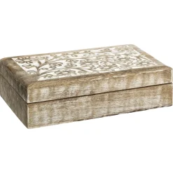 ATMOSPHERA Set de 2 boîtes déco 