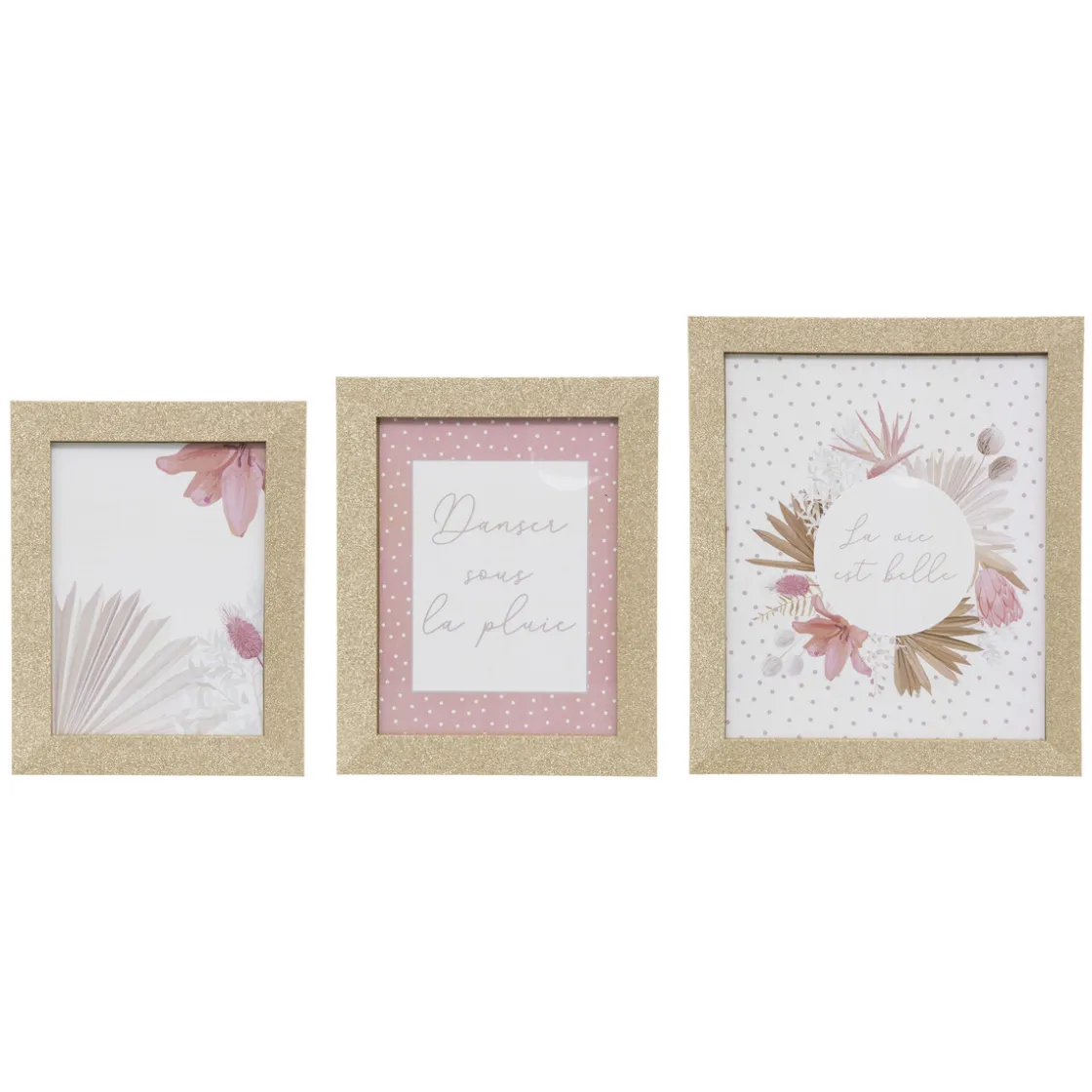 ATMOSPHERA Set de 3 cadres photos enfant Discount