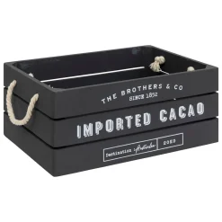 ATMOSPHERA Set de 3 cagettes bois "Denys" Online