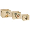 ATMOSPHERA Set de 3 cagettes enfant "Jungle" Sale