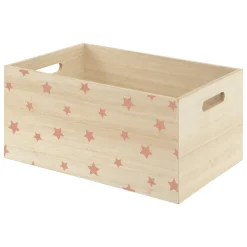 ATMOSPHERA Set de 3 cagettes enfant "Étoile" New