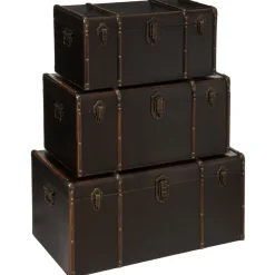 ATMOSPHERA Set de 3 malles "British flower" Outlet