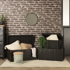 ATMOSPHERA Set de 3 malles "British flower" Outlet