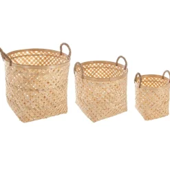 ATMOSPHERA Set de 3 paniers