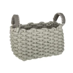 ATMOSPHERA Set de 3 paniers à anses rectangulaires 