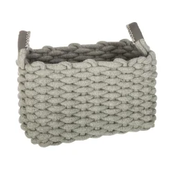 ATMOSPHERA Set de 3 paniers à anses rectangulaires 