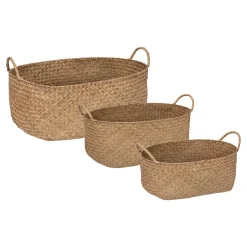 ATMOSPHERA Set de 3 paniers "Elora"
