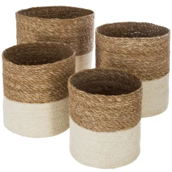 ATMOSPHERA Set de 4 paniers jute Best