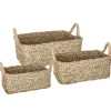 ATMOSPHERA Set de 3 paniers rectangulaires Clearance