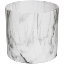 ATMOSPHERA Set de 2 pots, céramique/marbre Discount