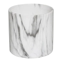 ATMOSPHERA Set de 2 pots, céramique/marbre Discount