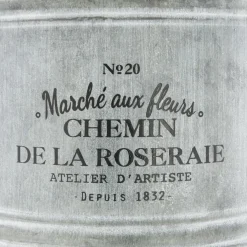 ATMOSPHERA Set de 2 seaux métal Clearance