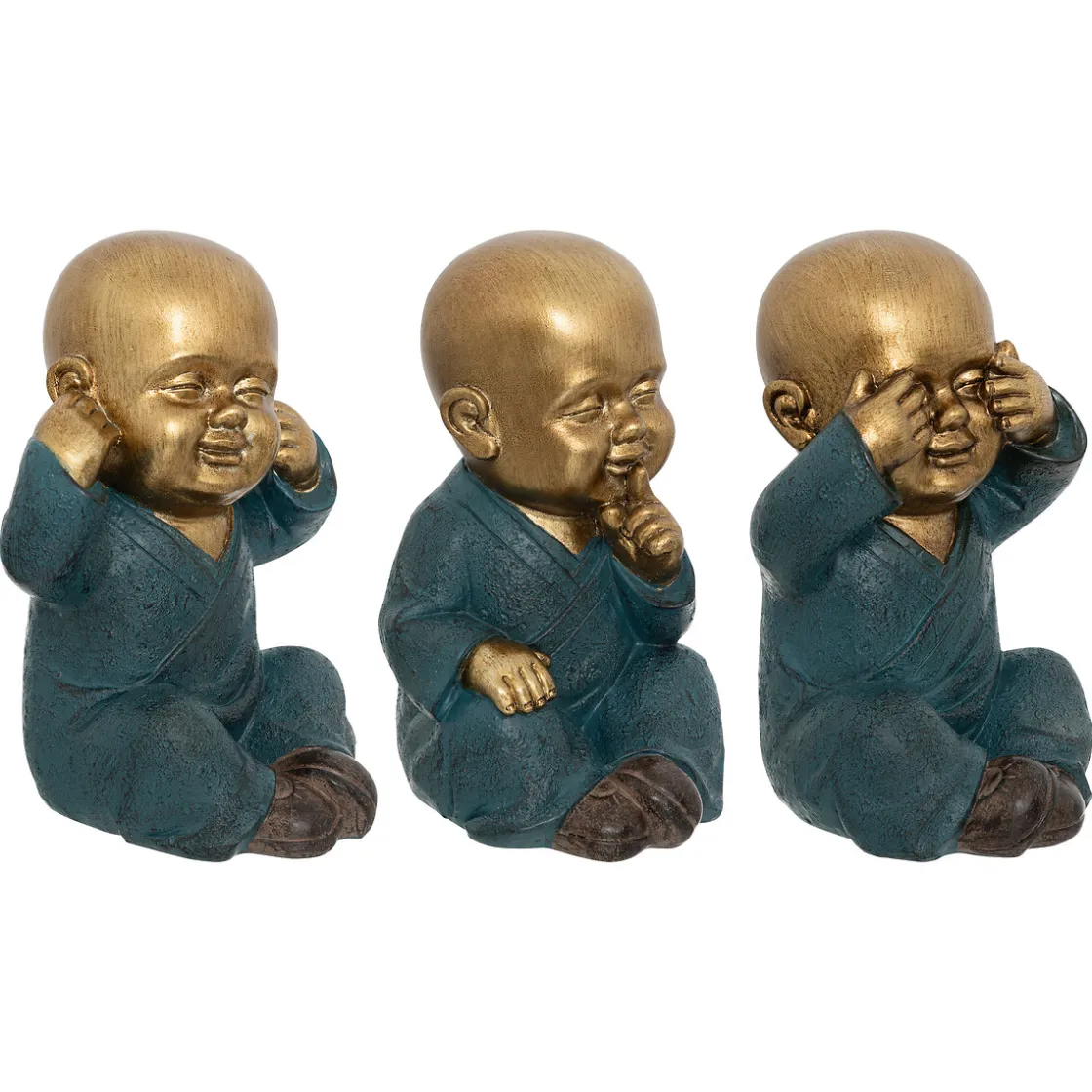 ATMOSPHERA Set de 3 statuettes "Bouddha" Sale