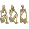 ATMOSPHERA Set de 3 statuettes "Femme" Best