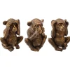 ATMOSPHERA Set de 3 statuettes "Singes sagesse" Discount