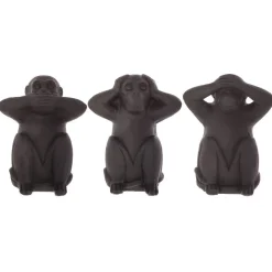 ATMOSPHERA Set de 3 statuettes "Singes sagesse" Clearance