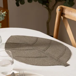 ATMOSPHERA Set de table "Feuille" New