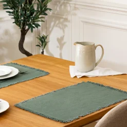 ATMOSPHERA Set de table "Maha" New