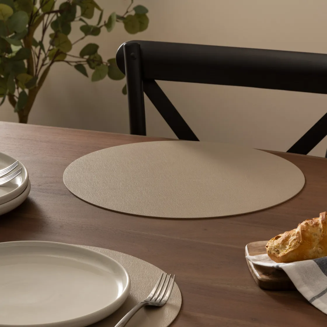 ATMOSPHERA Set de table rond "Tenor"